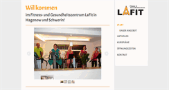 Desktop Screenshot of lafit-hagenow.de