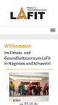 Mobile Screenshot of lafit-hagenow.de